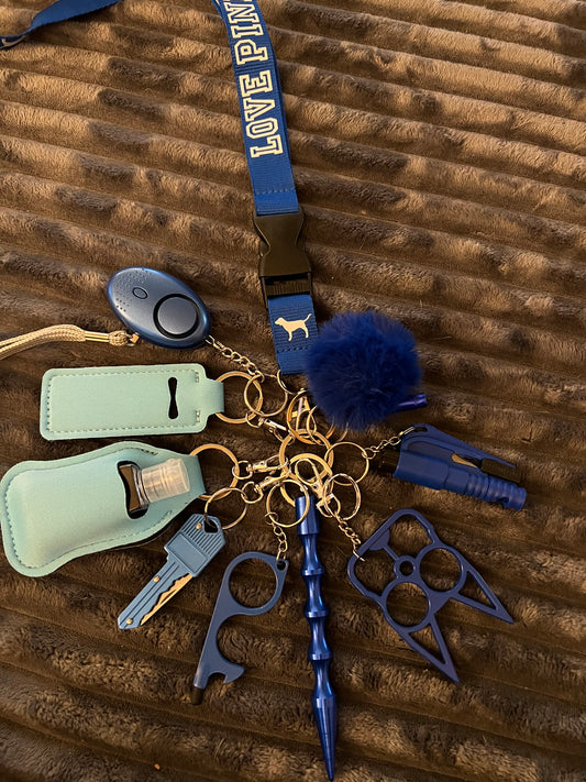 Standard self-defense keychain