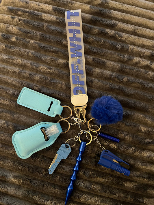Basic self-defense keychain
