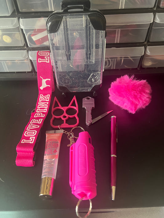 Mini self defense suitcase