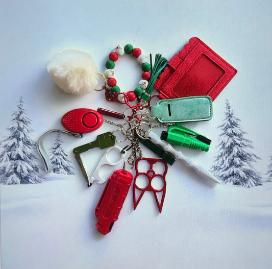 Christmas themed SD keychain