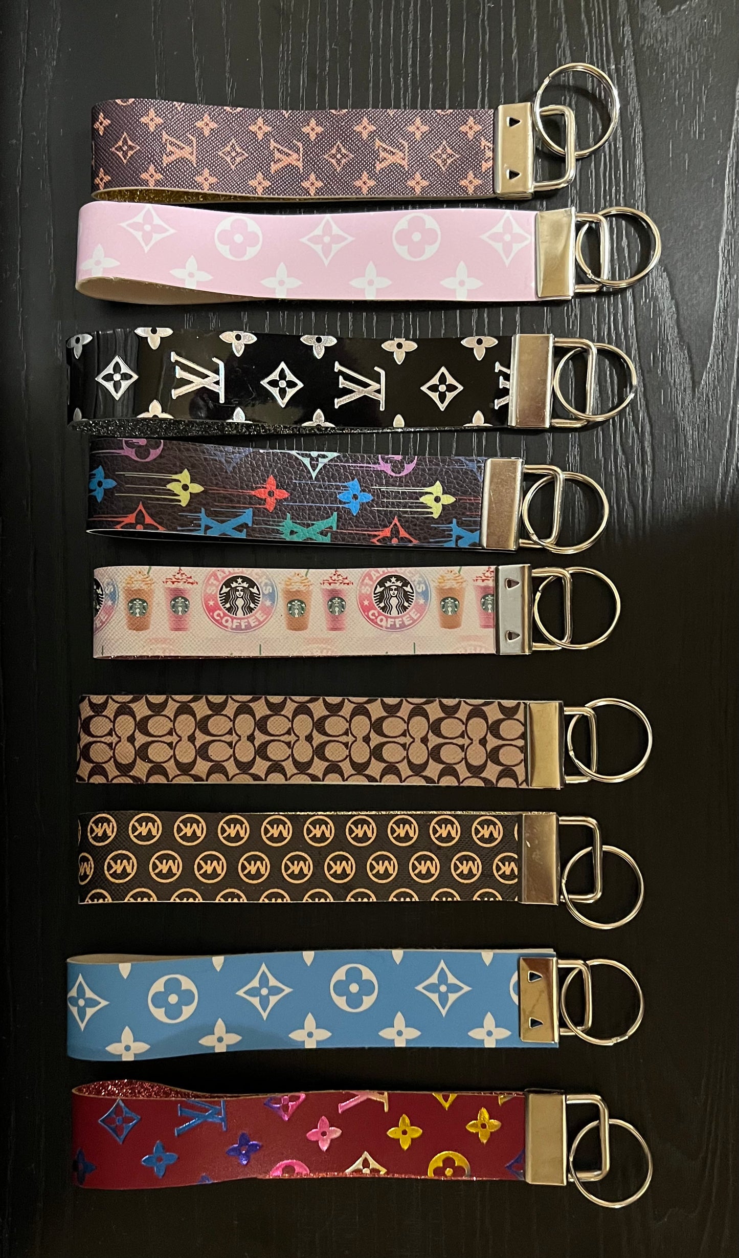 Designer wristlet