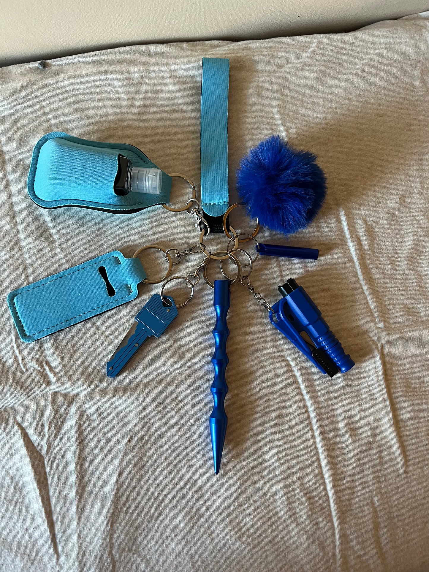 Basic self-defense keychain