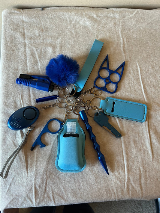 Standard self-defense keychain