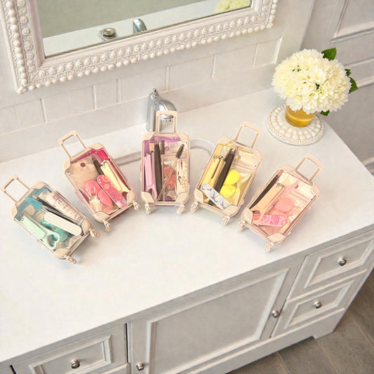 Mini beauty suitcase